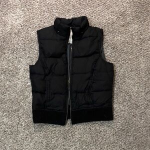 Aeropostale Black Puffer Vest